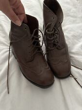 Brown brogues ankle for sale  UK