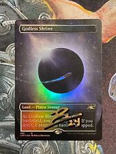 1x x1 FOIL Godless Shrine Shadow Signed Bruce Brenneise UNF NM MTG EDH Modern for sale  Shipping to South Africa