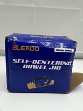 BLEKOO Upgraded Self Centering Doweling Jig Hardware Drill Klein Blue SHIPS FAST, used for sale  Shipping to South Africa