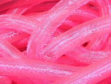 NEON FUCHSIA NON-METALLIC MINI TUBULAR CRIN CYBERLOX DREADS for sale  Shipping to South Africa