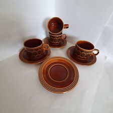 Hornsea Heirloom Coffee Cups and Saucers x 4 for sale  GREAT YARMOUTH