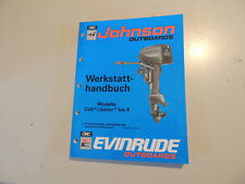 1990 werkstatthandbuch johnson gebraucht kaufen  Fruerlund,-Engelsby, Tastrup