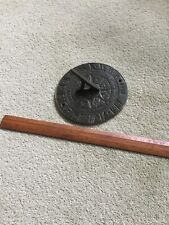 Vintage bronzed sundial for sale  BEXHILL-ON-SEA