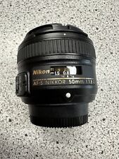 Lente de enfoque automático Nikon AF-S FX Nikkor 50 mm f/1,8G segunda mano  Embacar hacia Argentina