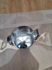 Classic Mini Petrol Fuel Filler Cap Cover Chrome Flip Action Monza Style Black for sale  Shipping to South Africa