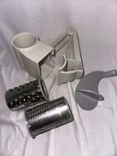 The Pampered Chef Deluxe Rotary Grater Hand Held #1277 Cheese Chocolate 2 Blades for sale  Shipping to South Africa