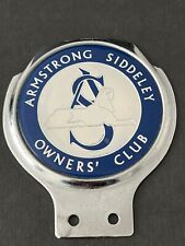 Armstrong siddeley owners for sale  UK