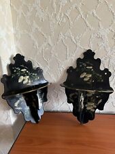 Antique black lacquer for sale  LEIGH-ON-SEA