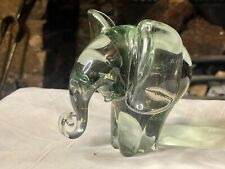 Vintage Glass Elephant Handmade with Ngwenya Glass Kingdom of Swaziland for sale  Shipping to South Africa