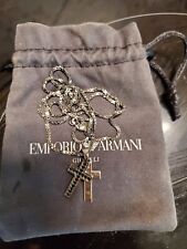 Emporio armani necklace for sale  SHEFFIELD