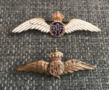 Used, WW2 British RAF Sweetheart Pilots Wings Enamelled￼ Brooch Badge for sale  DERBY