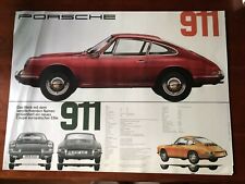 Incrível Porsche 911 especificações antigas em pôster em alemão comprar usado  Enviando para Brazil