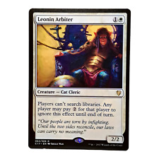 Used, Leonin Arbiter Commander 2017 Rare Near Mint MTG Magic Gathering for sale  Shipping to South Africa