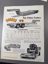 Rogers trailers top for sale  Bradford