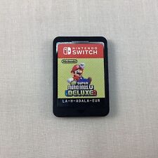 New Super Mario Bros. U Deluxe Nintendo Switch Game (6E) MO#8721 for sale  Shipping to South Africa