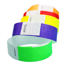Tyvek wristbands 100ct for sale  Brookfield