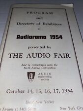 Vintage 1954 audiorama d'occasion  Expédié en Belgium