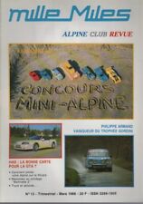 Miles 1988 alpine d'occasion  Rennes-