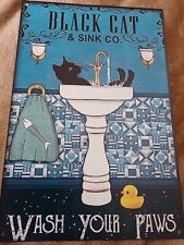 Black cat sink for sale  LUTTERWORTH