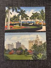 Linen postcards miami for sale  Lutz