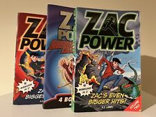 Zac Power Books x 3~Incluindo Mega Missões~H. Brochura I. Larry comprar usado  Enviando para Brazil