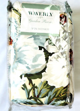 Falda floral de cama doble Waverly Carolina Gardens magnolia jardín habitación cabaña segunda mano  Embacar hacia Argentina