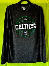 Camisa Boston Celtics para Hombre Grande Gris Mangas Largas Baloncesto NBA Adidas segunda mano  Embacar hacia Argentina