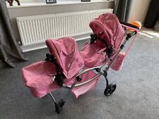 Roma Polly tandem double dolls pushchair pram for sale  CHICHESTER