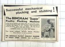 1934 bingham patent for sale  BISHOP AUCKLAND