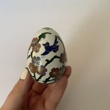 Vtg cloisonne egg for sale  Shipping to Ireland
