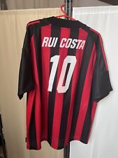 Maglia Milan 2002/03 RUI COSTA rara Originale Store Adidas Camiseta Trikot Tg XL, usato usato  Acquaviva Delle Fonti