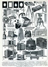 Old cameras...antique print... d'occasion  Saint-Cyprien