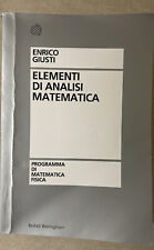 Elementi analisi matematica usato  Firenze