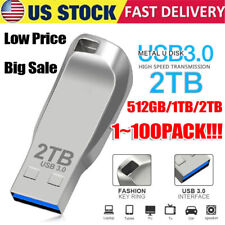 1 TB/2 TB USB 3.0 Unidad Flash Pulgar U Disco Memory Stick Pen PC Laptop Almacenamiento Lote segunda mano  Embacar hacia Argentina