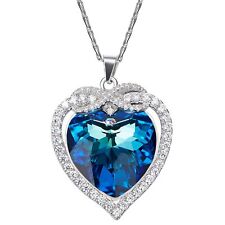 Heart ocean pendant for sale  Portsmouth