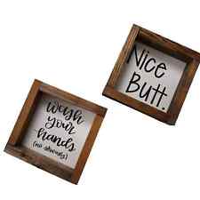 Bathroom decor funny for sale  Shipping to Ireland
