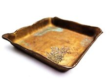 antique german brass Ring Tray Soap Dish Jewerly Catchall Dish signet uncleaned, for sale  Shipping to South Africa