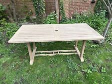 Teak garden table for sale  NORWICH