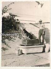 Vintage photo shirtless d'occasion  Toulon-