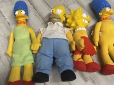 Usado, Lote Os Simpsons Boneca de Pelúcia Marge Homer Bart Lisa Maggie Anos 90 Pacote TLC comprar usado  Enviando para Brazil
