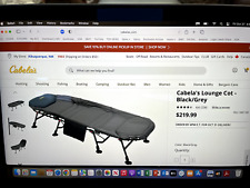 Cabela slounger camping for sale  Phoenix