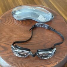 Swimming Googles Glasses UV Shield Anti Fog Black Adjustable Strap Aegend for sale  Shipping to South Africa