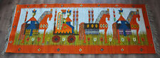 kilim kelim tapestry wool Poland Polish M. Domańska lata 60 retro, vintage, używany na sprzedaż  PL