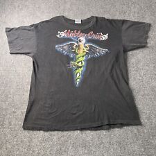 Camiseta masculina vintage 1989 Motley Crue Dr Feelgood Tour ponto único GG banda anos 80, usado comprar usado  Enviando para Brazil