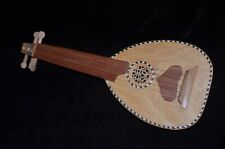 Instrumento musical vintage Al-Oud madeira marroquino artesanal decorativo comprar usado  Enviando para Brazil