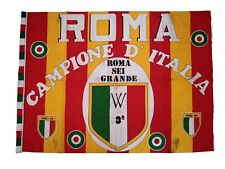 Bandiera calcio roma usato  Roma