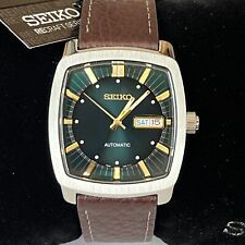 Relógio masculino automático SEIKO mostrador verde RECRAFT couro marrom - SNKP27 MSRP: US$ 275 comprar usado  Enviando para Brazil