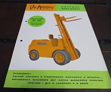 Brochure carrello elevatore usato  Brescia