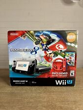 ¡!¡SOLO CAJA VACÍA!! Nintendo Wii U Mario Kart 8 edición de lujo caja negra segunda mano  Embacar hacia Argentina