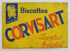 Tôle publicitaire biscottes d'occasion  France
